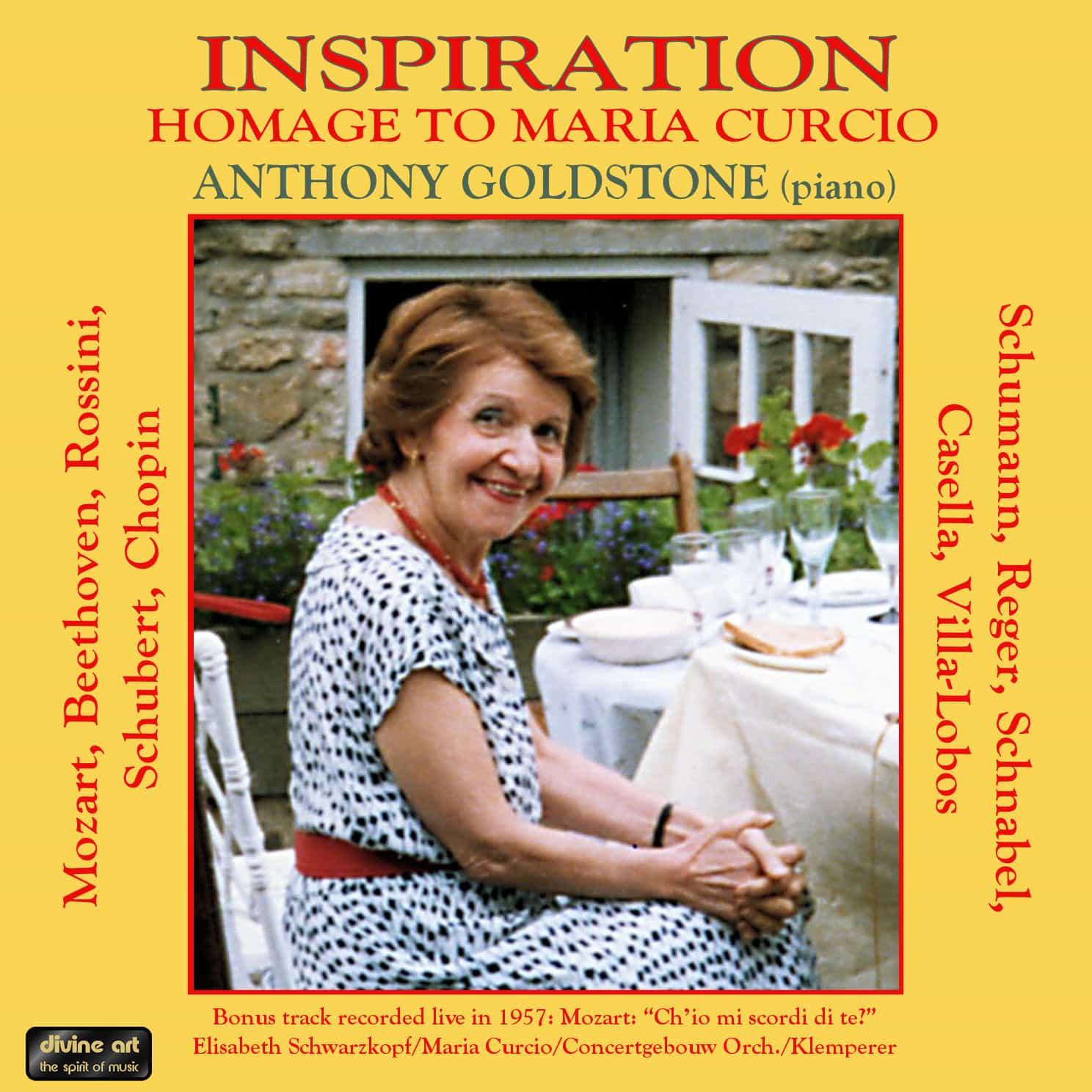 Inspiration – Homage to Maria Curcio